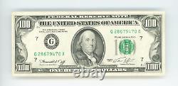 1974 Richmond $100 One Hundred Dollar Bill Federal Reserve Bank Note Vintage