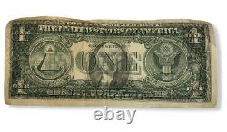 1977A $1 One Dollar Bill Double Print Back Error Misprint SUPER RARE