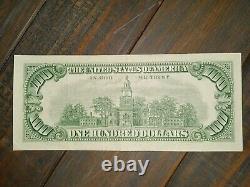 1977 $100 One Hundred Dollar Bill Triple Zeroes Federal Reserve Note