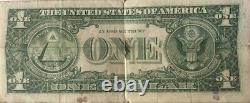1977, One Dollar Bill Fancy Number S/N 12111111 7 Of A Kind 1s Serial Number