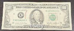 1985 $100 Bill One Hundred Dollar Smallhead Federal Reserve Note SN K40388660A