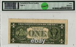 1985 $1 One Dollar Federal Reserve Error Note PMG VF30 EPQ Inverted Overprint
