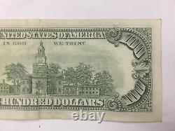 1985 ONE HUNDRED $100 DOLLARS Bill Federal Reserve Note Series 5 WASHINTON D. C