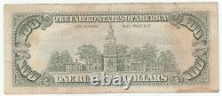 1985 One Hundred Dollar 100 Federal Reserve Note Fine Philadelphia Pennsylvania