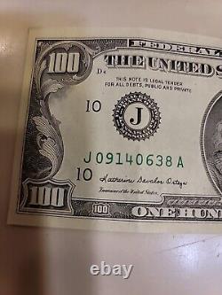 1985 Series $100 Bill- One Hundred Dollar- Vintage Currency Looks UNCIRCULATED