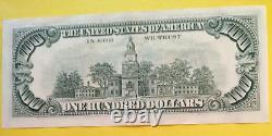 1988 B $100 One Hundred Dollar Bill Federal Reserve Note New York Old Vintage