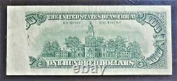 1988 (B) $100 One Hundred U. S. Dollar Bill PARTIAL MISSING INK