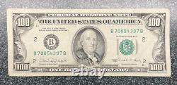 1990 (B) $100 One Hundred Dollar Bill Federal Reserve Note New York CrispVintage