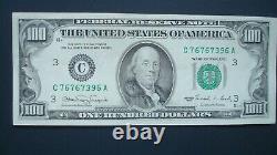 1990 C Philadelphia Vintage U. S. One Hundred Dollar Note $100 Crisp