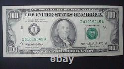 1993 I Minneapolis Vintage U. S. One Hundred Dollar Note $100