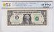 1995 $1 One Dollar Fancy 2 Digit Low Serial Number 00000330 Pcgs 65 Ppq