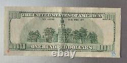 1996 $100 ONE HUNDRED DOLLAR Bill Note HA37301661A Very Clean Lite Circulation
