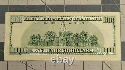 1996 $100 One Hundred Dollar Bill Great Condition