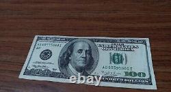 1996 One Hundred Dollar Bill
