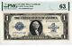 $1 1923 Silver Certificate Horse Blanket Large Blue Seal One Dollar Note