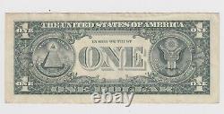 $1 BINARY SERIAL NUMBER RARE Dollar Bill 02000202 Fancy One Money Note Collect