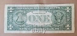 $1 Bill Federal Reserve Star Note 2007 K06987578? Circulated Dollar Bill