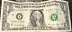 $1 One Dollar Bill 2013 Series 69543234 Backward Run Of 3 & 4 / 5 Consecutive #