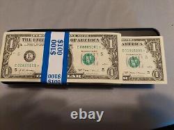 $1 One Dollar Bill STAR NOTES 2017 Series. Uncirculated RARE Find