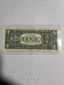 $1 One Dollar Bill Star Note 2013 B Duplicate Serial# B00015598 within 1st 250k
