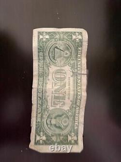 1 dollar bill 1957 a one