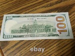 2009A $100 One Hundred Dollar Bill Star Note Serial # LC01006364