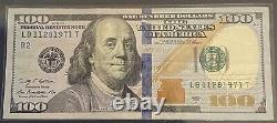 2009 A (B) $100 One Hundred Dollar Bill Federal Reserve Birthday Note 11/28/1971
