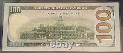 2009 A (B) $100 One Hundred Dollar Bill Federal Reserve Birthday Note 11/28/1971