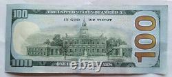 2009 A One Hundred Dollars $100 Star Note Federal Reserve Paper Money