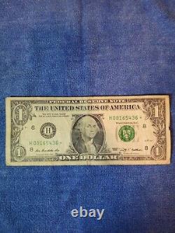 2009 St Louis Missouri One Dollar Federal reserve star note