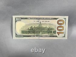 2013 $100 Bill One Hundred Dollar Uncirculated Star Note Mb31611156 MB Block