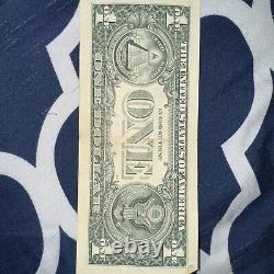 2013 $1 Dollar Duplicate B Series Error Star Note