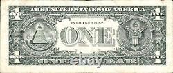 2013 $1 One Dollar DUPLICATE Star Note Serial # B04091906 (3.2M Run Size)