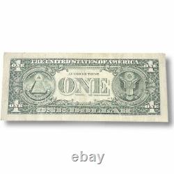 2013 $1 One Dollar Duplicate Star Error Note And Fancy Serial Number 08899225 FW