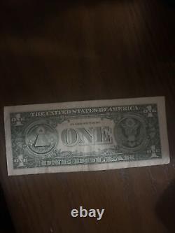 2013 1 dollar bill star note b