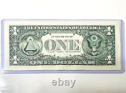2013 (B) Series One Dollar Duplicate Serial Star Note NY Crisp $1 DC Print Error