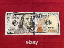 2013 US One Hundred Dollar Bill Star Note $100 MB 16278486 Crisp B2-NYC