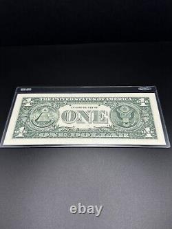 2017A- 1 DOLLAR Bill STAR NOTE End LOW NUMBER Very Nice Note For Your Coll