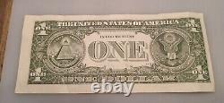 2017A $1 One Dollar Star Note Fancy Serial Number D00303730 ERROR! TRINARY