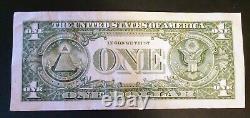 2017 $1 Dollar Bill RARE Star Note A Series # L03068270