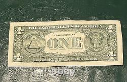 2017 A One Dollar Note RARE BINARY and Birthday Note 02/20/2002 Fancy $1 Note