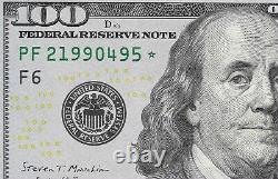 2017 A US One Hundred Dollar Bill Star Note $100 Atlanta FRB- PF 21990495