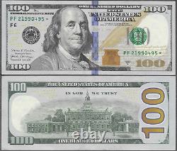 2017 A US One Hundred Dollar Bill Star Note $100 Atlanta FRB- PF 21990495