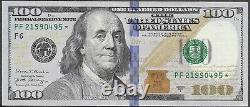 2017 A US One Hundred Dollar Bill Star Note $100 Atlanta FRB- PF 21990495