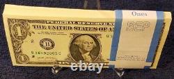 2017 B $1 New York Birth Year Notes 1901-2100 Cu Bep Packs 200 One Dollar Bills
