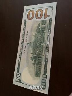 2017 Cool Serial Number $100 Star Note PL12393061? One Hundred Dollar Bill