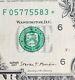 2017 One Dollar Star Note Rare 3,000,000 F Atlanta Carranza Munchin. Our T3291