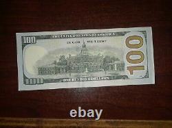 2017 One Hundred Dollar Bill Star Note $100