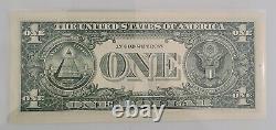 2017 series one dollar star note Serial B00101797