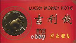 2020 Year Of The Rat $1 Super Lucky Money Note 2017, New York B888888816d